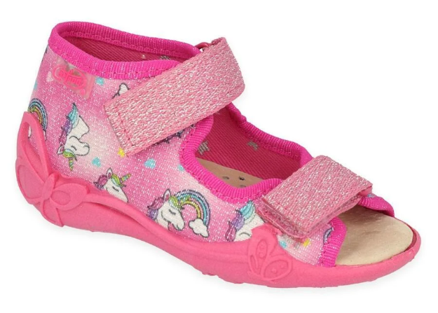 Obrazek BEFADO 342P043 sandały dziewczęce skórzana wkładka