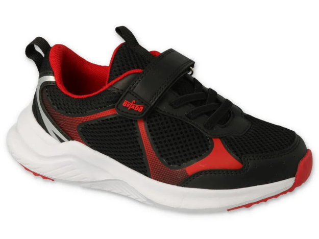 Obrazek BEFADO 516X178 516Y178 czarno-czarne sneakersy SPORT BALL