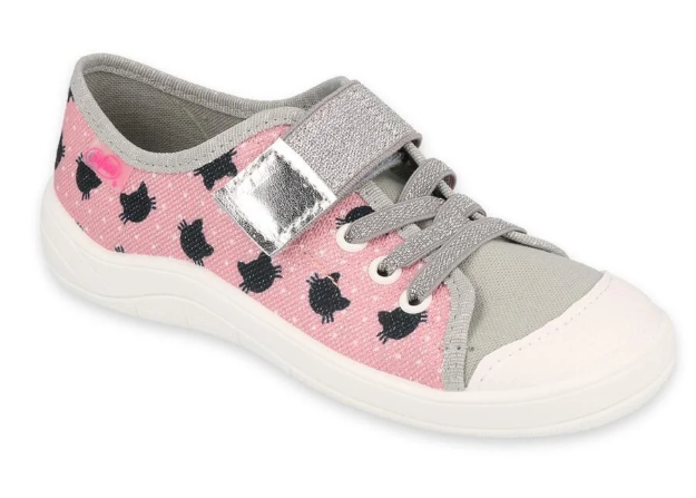 Obrazek BEFADO 251Y183 trampki dziewczęce 1 SZ różowe