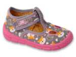 Obrazek Kapcie dziewczęce BEFADO 630P015 różowy lisek