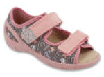 Obrazek Tęczowe sandały dziewczęce BEFADO 063X023 SUNNY