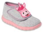 Obrazek BEFADO 454P035 kapcie dziewczęce SZ jednorożec