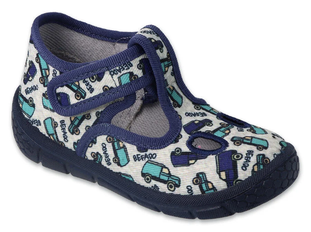 Obrazek Chłopięce kapcie samochodowe BEFADO 630P008