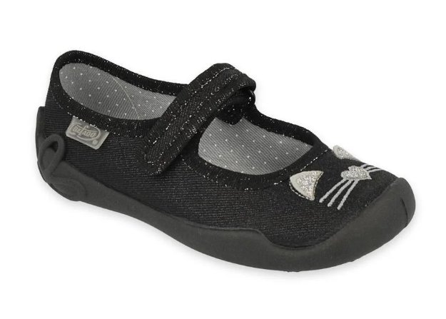 Obrazek BEFADO 114X450 baleriny dziewczęce czarny kot