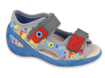 Obrazek Chłopięce sandały samochodowe BEFADO 065P162 SUNNY