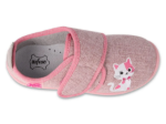 Obrazek BEFADO 902X041 902Y041 buty dziewczęce SOFTER różowy kot
