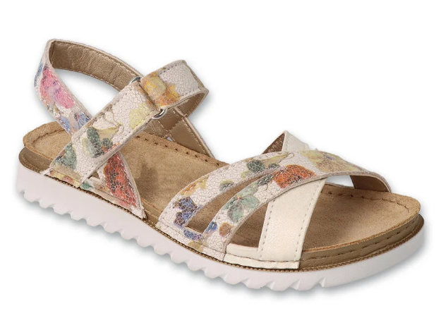 Obrazek BEFADO 062Y003 sandały dziewczęce CUTE kwiaty