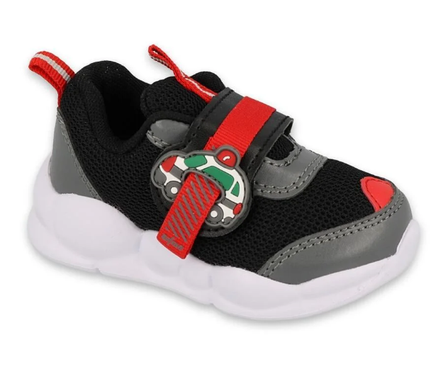 Obrazek BEFADO 516P096 20 sneakersy SPORT COLL czarny szary