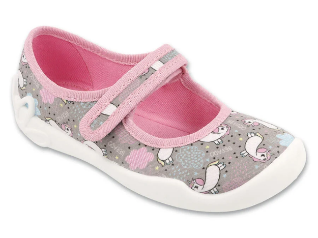 Obrazek BEFADO 114X567 dívčí balerínky šedé jednorožec