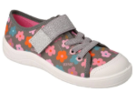 Obrazek BEFADO 351Y038 trampki dziewczęce 1SZ kwiaty