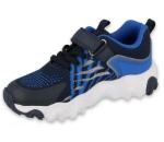 Obrazek BEFADO 516Y102 czarno-niebieskie sneakersy SPORT WAVE