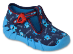 Obrazek Kapcie chłopięce BEFADO 110P476 niebieskie