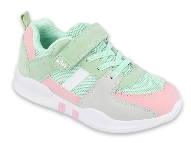 Obrazek BEFADO 516Q072 sneakersy SPORT COLL STRIPE zielone