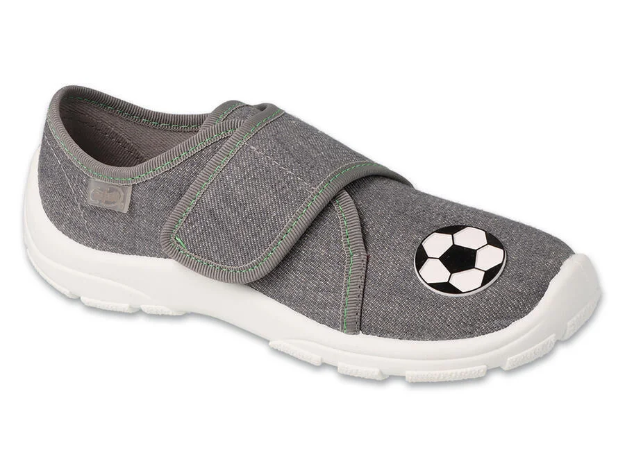 Obrazek BEFADO 974Y585 kapcie chłopięce 1SZ piłka nożna