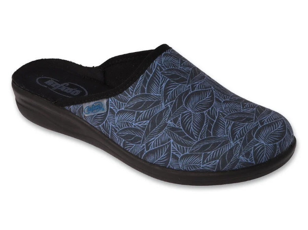 Obrazek BEFADO 551D003 kapcie damskie PATI szkoła podstawowa liście