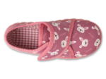 Obrazek Kapcie dziewczęce BEFADO 457P001 różowe króliczki