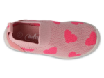 Obrazek BEFADO 102X018 23 buty dziewczęce HONEY różowe serduszka