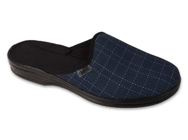 Obrazek Niebieskie kapcie męskie BEFADO 089M423 PARYS ZŠ