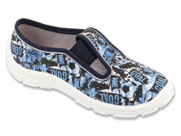 Obrazek BEFADO 975X187 chlapecké bačkorky modré goal