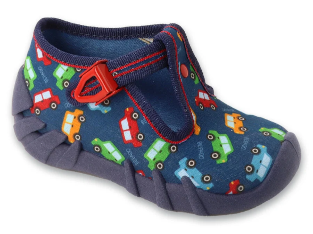 Obrazek Chłopięce kapcie samochodowe BEFADO 110P509