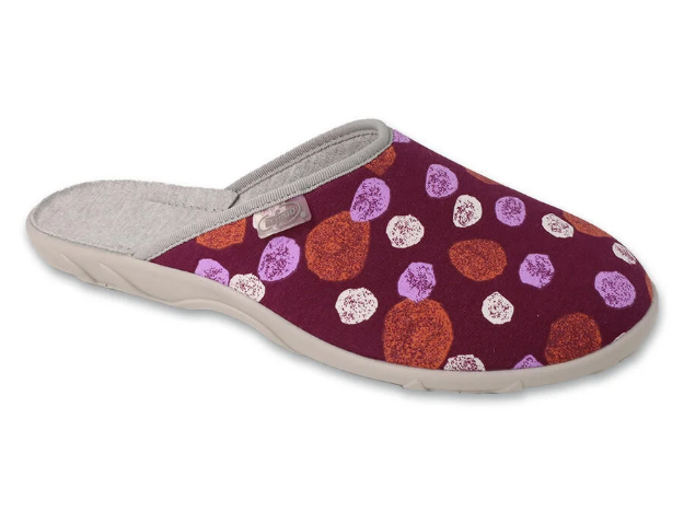 Obrazek BEFADO 235D202 PAULA Kapcie damskie do szkoły podstawowej