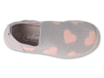 Obrazek BEFADO 102X021 23 buty dziewczęce HONEY szare serca