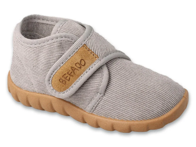Obrazek BEFADO 465P156 kapcie dziecięce FLEXI szare
