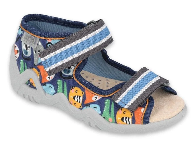 Obrazek BEFADO 350P013 sandały chłopięce zwierzęta