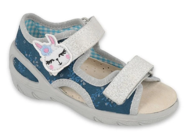 Obrazek Sandały dziewczęce BEFADO 065P154 SUNNY z króliczkiem