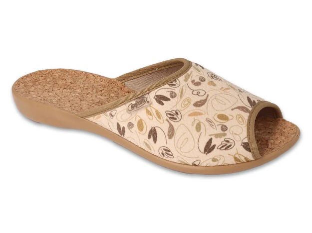 Obrazek BEFADO 254D163 kapcie damskie Viki korek