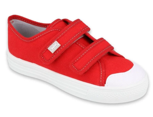 Obrazek BEFADO 440X012 FUNNY trampki dziewczęce 2 SZ czerwone