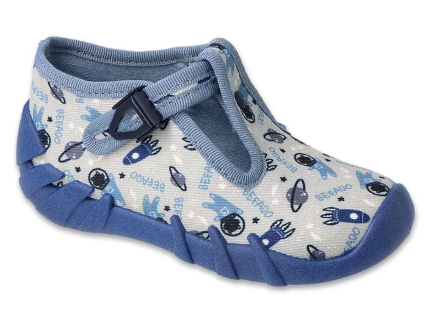 Obrazek Kapcie chłopięce BEFADO 110P481 space