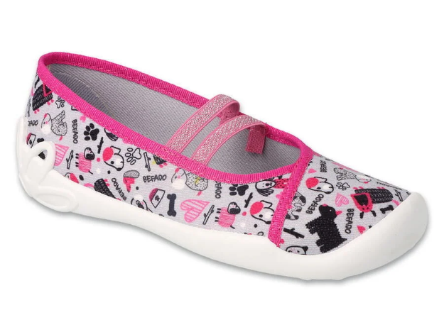 Obrazek BEFADO 116Y323 baleriny dziewczęce 2g pieski