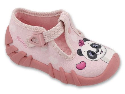 Obrazek Kapcie dziewczęce BEFADO 110P5 SPEEDY panda