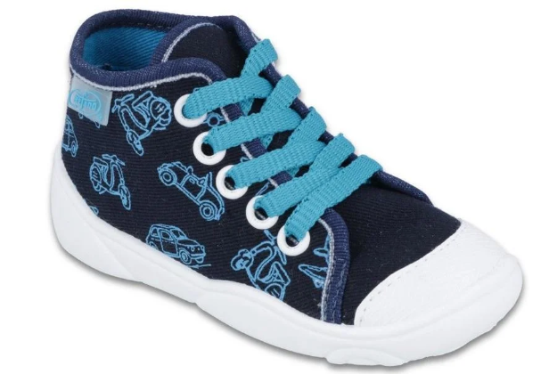 Obrazek BEFADO 2P059 trampki niebieskie samochodowe motocyklowe