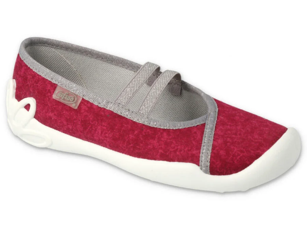 Obrazek Baleriny dziewczęce BEFADO 116Y306 czerwone