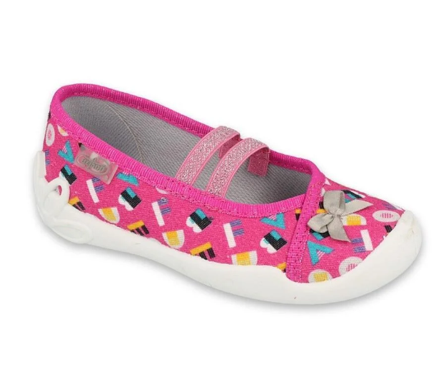 Obrazek BEFADO 116Y295 31 baleriny dziewczęce różowe litery