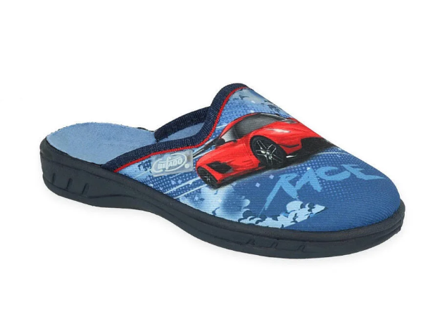 Obrazek BEFADO 707Y419 kapcie chłopięce szkoła podstawowa RACE