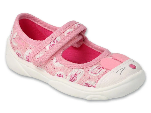 Obrazek Baleriny dziewczęce BEFADO 209P040 różowe uszy