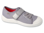 Obrazek BEFADO 351Y016 trampki dziewczęce 1SZ szare kropki