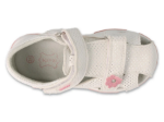 Obrazek Sandały dziewczęce BEFADO 170P105 FLOWER srebrne