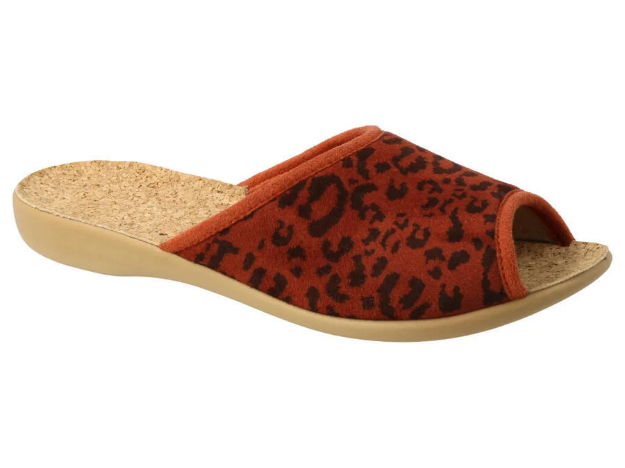 Obrazek Kapcie damskie BEFADO 254D127 VIKI OŠ z tygrysem