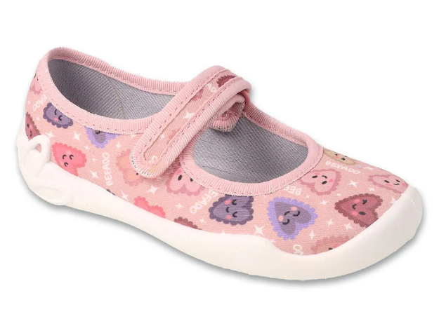 Obrazek Baleriny dziewczęce BEFADO 114X544 różowe serca