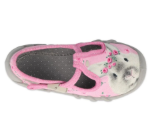 Obrazek Kapcie dziewczęce z króliczkiem BEFADO 110P4