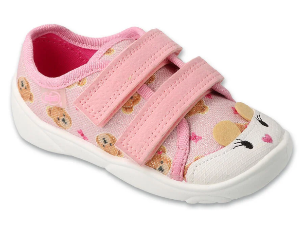 Obrazek BEFADO 907P165 trampki dziewczęce 2 SZ misie