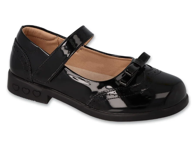 Obrazek BEFADO 171Y004 dziewczęce baletki BALERINA czarne