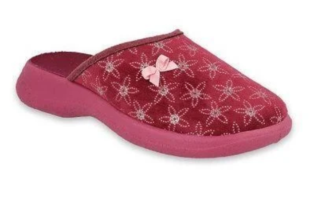 Obrazek BEFADO 019D125 OLIVIA Szkoła podstawowa bordowy kwiaty kokarda