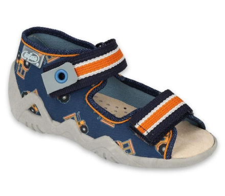 Obrazek BEFADO 350P029 sandały chłopięce skórzana wkładka
