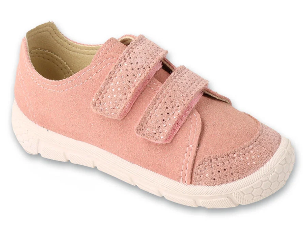 Obrazek BEFADO 908X002 trampki dziewczęce HONEY różowy