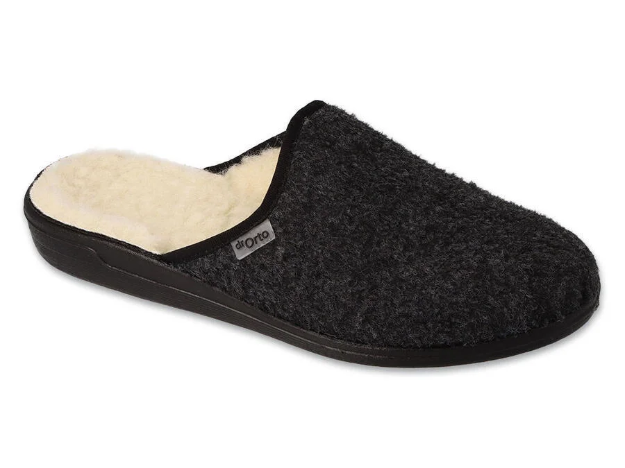 Obrazek Kapcie męskie BEFADO 000M326 DrORTO czarne